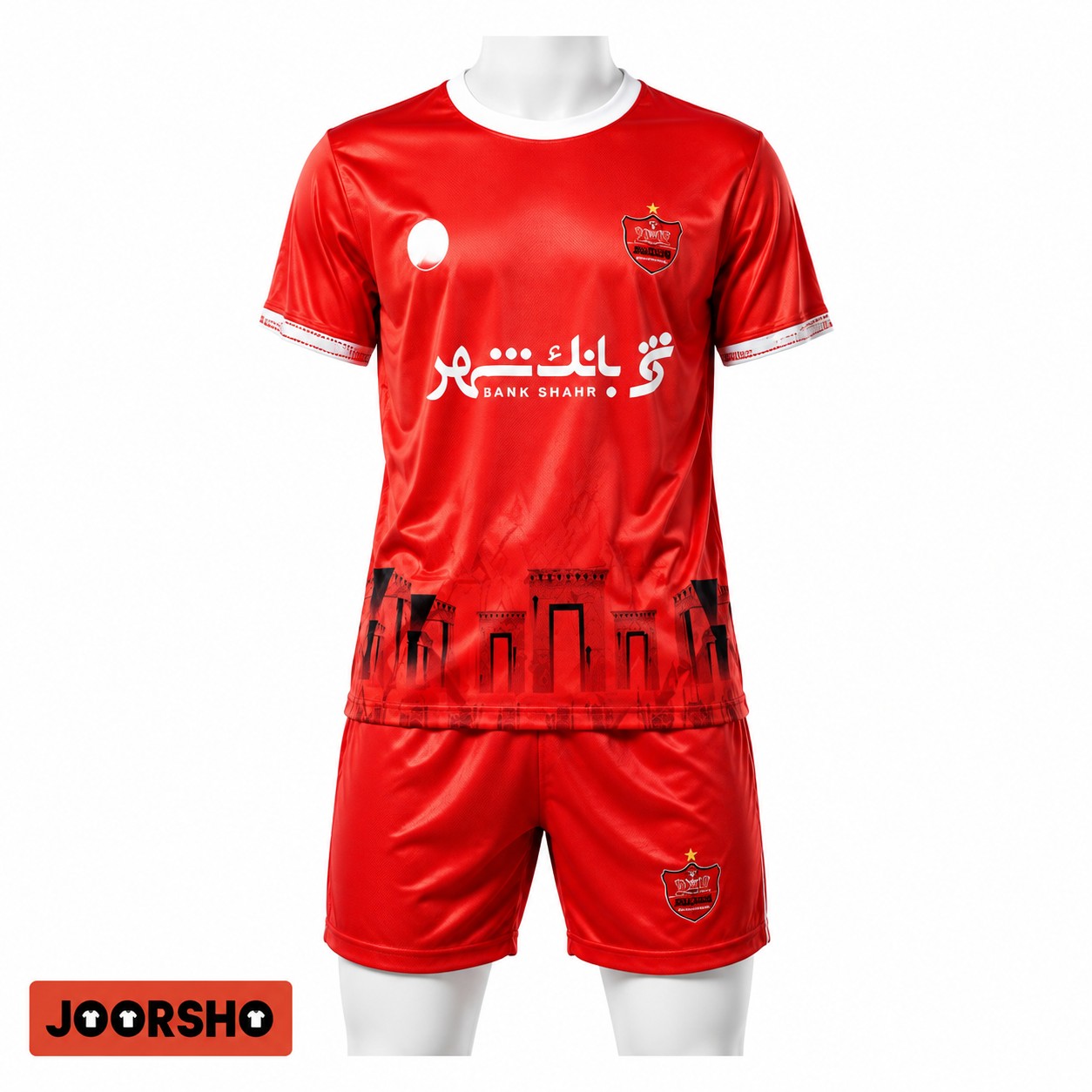 تیشرت پرسپولیس طرح اوستون اورونوف فصل 1404-05 سایز بچگانه و بزرگسال